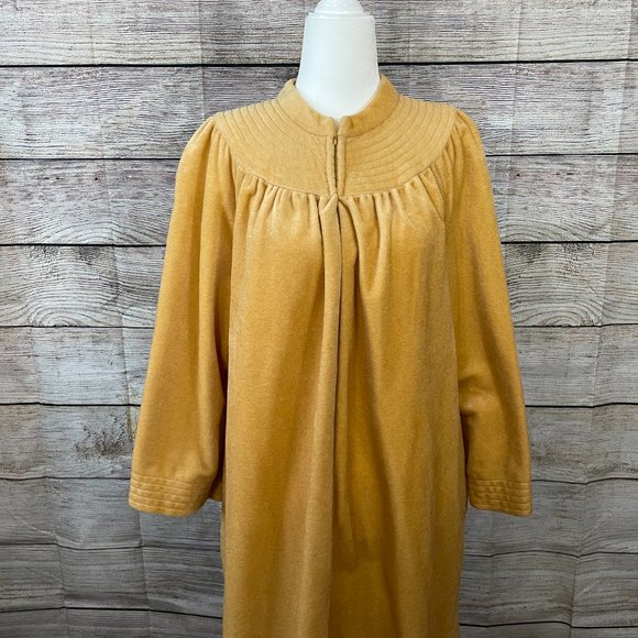 50s/60s Evelyn Pearson Robe Housecoat - Picture 2 of 6